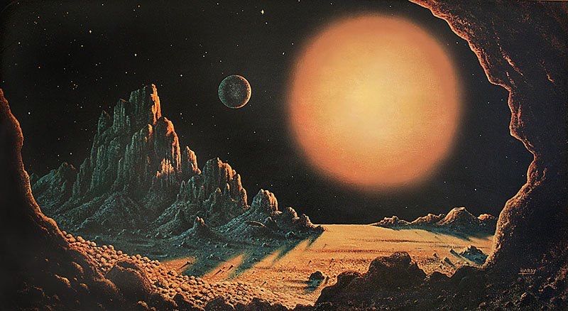 Stellar Radiance by David Hardy